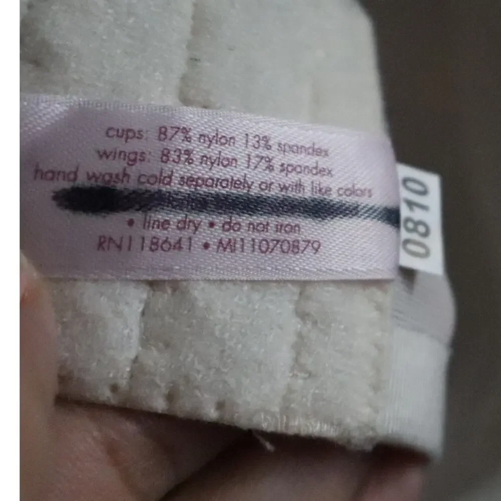 Cacique Lane Bryant White Full Coverage Bra Size 44C - Picture 5 of 6